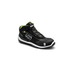 SPARCO Munkavédelmi bakancs SPARCO - Racing EVO S3 ESD fekete-zöld 40-es