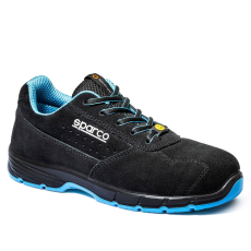 SPARCO Munkavédelmi cipő SPARCO - Horizon Moreno S1PS fekete-kék 49-as