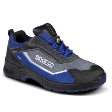 SPARCO Munkavédelmi cipő SPARCO - Indy Charlotte S3S ESD fekete-kék 45-ös munkavédelmi cipő