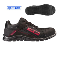 SPARCO Munkavédelmi cipő SPARCO - PRACTICE S1P fekete 48-as munkavédelmi cipő