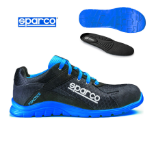 SPARCO Munkavédelmi cipő SPARCO - PRACTICE S1P fekete-kék 42-es munkavédelmi cipő