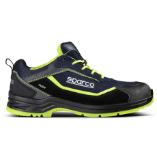 Sparco safety Sparco Indy Baltimora S3S ESD munkavédelmi cipő Sötétkék/Sárga - 46