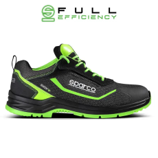 Sparco safety Sparco Indy-e Forester S3S ESD Öko munkavédelmi cipő Fekete/Zöld - 47