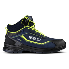 Sparco safety Sparco Indy-H Richmond S3S ESD munkavédelmi bakancs Sötétkék/Sárga - 43 munkavédelmi cipő