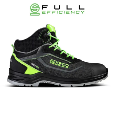Sparco safety Sparco Indy-He Ranger S3S ESD Munkavédelmi bakancs Fekete/Zöld - 37