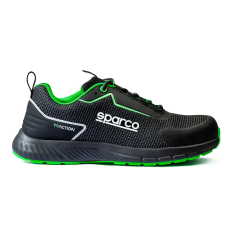 Sparco safety Sparco Traction Sanyo S1PS ESD Munkavédelmi Cipő Fekete/Zöld - 44