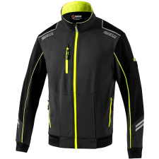 SPARCO technikai softshell könnyű kabát, szürkéssárga, XL méret munkaruha