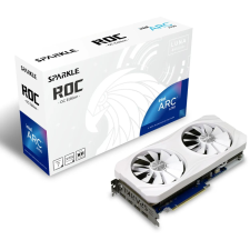 Sparkle ARC A750 8GB ROC Luna DDR6 OC White Edition (SA750RW-8GOC) videókártya