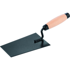 Sparta szögletes simító- vakolókanál fa nyél kőműves és burkoló szerszám