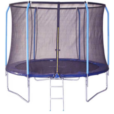 SPARTANSPORT Trambulin Safety biztonsági hálóval létrával 250 cm trambulin szett