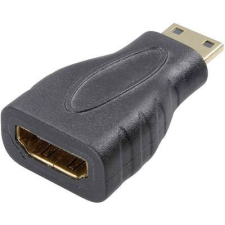 SpeaKa Professional HDMI Átalakító [1x HDMI dugó, C mini - 1x HDMI alj] Fekete Aranyozatt érintkező kábel és adapter