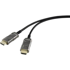 SpeaKa Professional HDMI Csatlakozókábel [1x HDMI dugó - 1x HDMI dugó] 15.00 m Fekete kábel és adapter