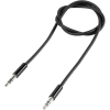 SpeaKa Professional Jack Audio Csatlakozókábel [1x Jack dugó, 3,5 mm-es - 1x Jack dugó, 3,5 mm-es] 0.50 m Fekete SuperSoft köpeny (SP-7870040)