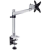 SpeaKa Professional Swivel monitor tartó, állítható magassággal, asztalra szerelhető, Grommet- és C csíptetővel (SP-1624752)