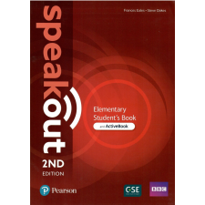  Speakout Elementary Student&#039;s Book + ActiveBook - 2nd Edition V2 nyelvkönyv, szótár