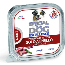 Special Dog Excellence Paté MONOPROTEIN Adult 100% Bárány 300 g kutyaeledel