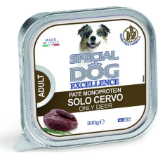 Special Dog Excellence Paté MONOPROTEIN Adult 100% Szarvas 300 g kutyaeledel