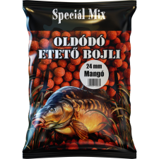 Special-Mix Speciál mix 24 mm-es Oldódó Etető Bojli MANGÓ 1kg bojli, aroma