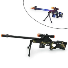 Special Shoot Gun - LED-es, villogó, élethű játék gépfegyver katonásdi