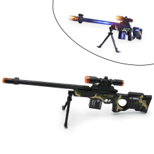 Special Shoot Gun - LED-es, villogó, élethű játék gépfegyver (BBJ) katonásdi