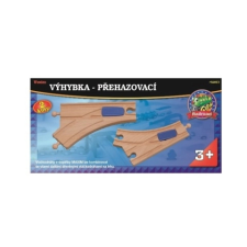  Speciális váltó a játékvonatokhoz kisvasút