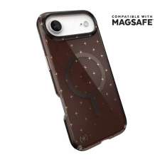 SPECK Presidio Lux Glitter MagSafe tok iPhone Air fekete-átlátszó tok és táska