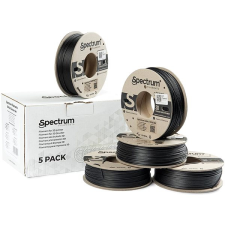 Spectrum Filament Spectrum 5 PACK Carbon Set 1.75mm Black 5x 0.25kg nyomtató kellék