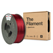 Spectrum The Filament PETG 1,75mm Transparent Red 1kg (TF-24028) nyomtató kellék