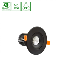 spectrumLED CEL MONA 2 840 27W 230V 24deg Fekete MESH világítás