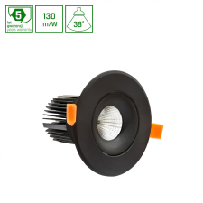 spectrumLED CEL MONA 3 830 27W 230V 38deg Fekete MESH világítás