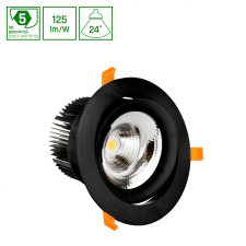 spectrumLED CEL MONA 4 940 27W 230V 24deg Fekete MESH világítás