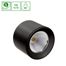 spectrumLED CEL ZOSMA 3 930 27W 230V 40deg Fekete MESH világítás