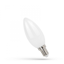 spectrumLED E14 LED gyertya izzó 1W 100lm Meleg fehér izzó