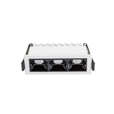 spectrumLED GRID - MODEL M - süllyezetett GRID 47X45X106 MM, 8W, 45DEG Fehér világítás