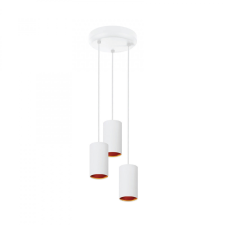 spectrumLED GU10 x3 IP20 pendant lamp fehér arany kerek világítás