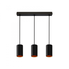 spectrumLED GU10 x3 IP20 pendant lamp fekete arany világítás
