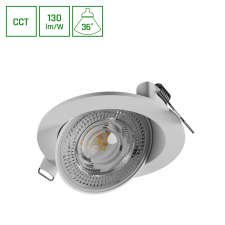 spectrumLED MOBILO LED 6.5W CCT 230V 36DEG. IP20 FI105x35MM Fehér ROUND világítás