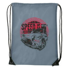 Speed is what i need - Sport táska szürke tornazsák