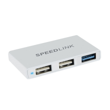 Speedlink Speedslink Pleca USB-C-USB-A Hub ezüst (SL-140200-SR) (SL-140200-SR) hub és switch