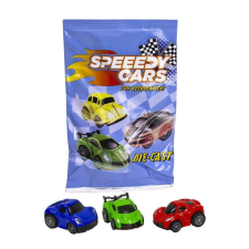  Speedy Cars mini fém meglepetés autók – 5 cm autópálya és játékautó