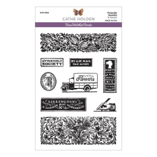 Spellbinders Szilikonbélyegző Friendly Society Clear Stamps (1 csomag) bélyegző