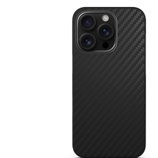 SPELLO Carbon+ magnetický kryt iPhone 16 Pro - černá tok és táska