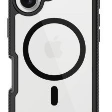 SPELLO Rugged iPhone 16 Plus fekete mágneses tok tok és táska