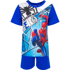  Spideman Hero pizsama, 8 év/128 cm, rövid ujjú, kék gyerek hálóing, pizsama
