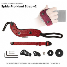 Spider Holster SpiderPro Handstrap V2 (piros) fényképező tartozék