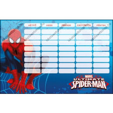  Spider-Man Ultimate kétoldalas órarend órarend