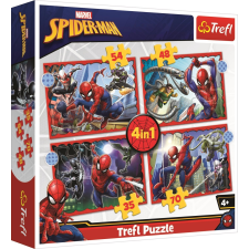 spiderman hősök puzzle 4 az 1-ben puzzle, kirakós