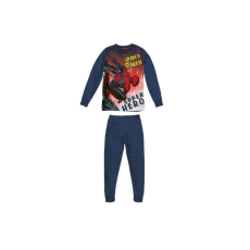  Spiderman hosszú pizsama, MV40M4602 modell, kék, 98 cm, 3 év