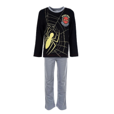  Spiderman HU2129 hosszú pizsama, fekete/szürke, 3 év - 98 CM