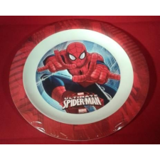  Spiderman Ultimate lapos tányér, műanyag, 22 cm, Q673616 tányér és evőeszköz